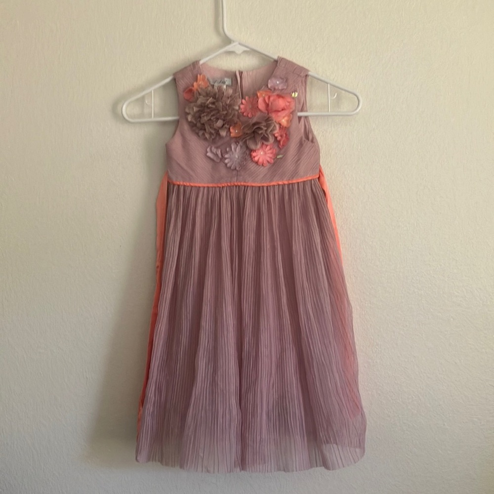 FINAL MARKDOWN Little girls leelam party dress 3-4 years